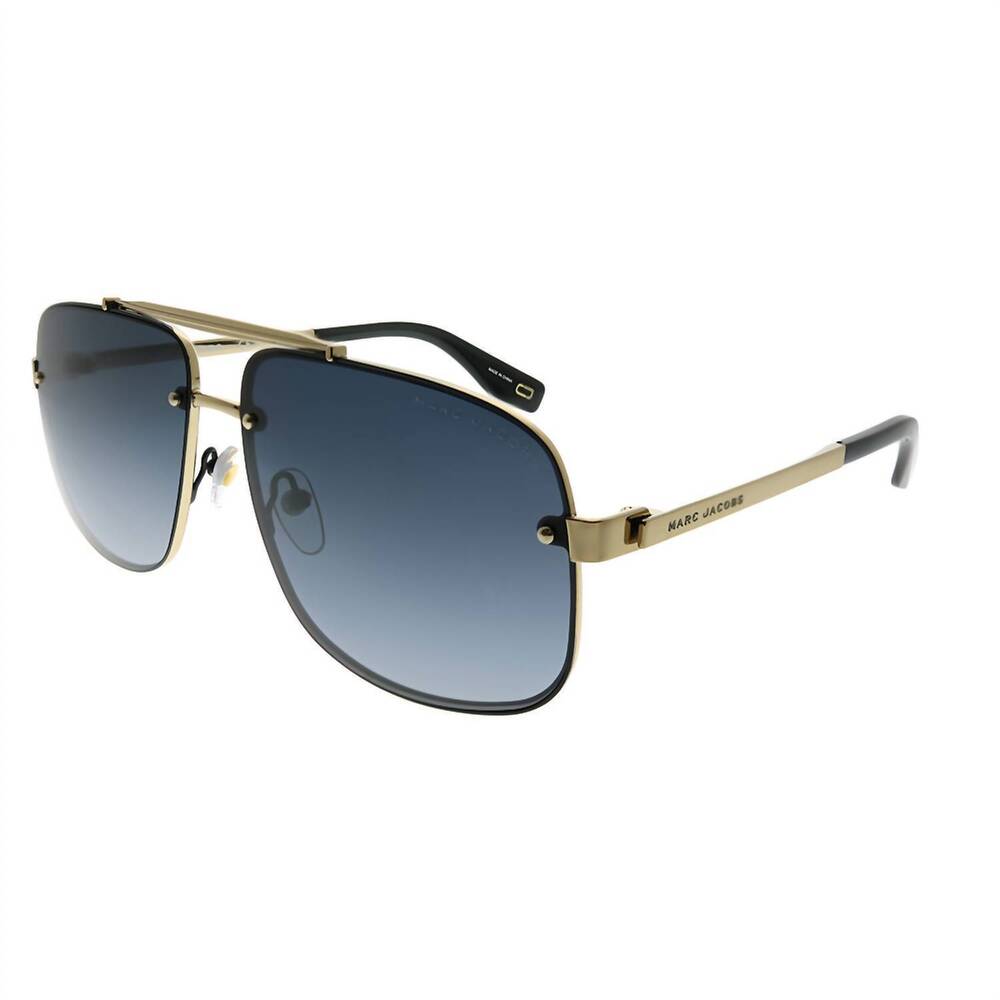 NEW MARC JACOBS men's mj 318/s sunglasses in black/ gold